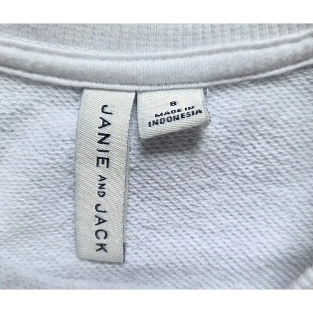 Janie and Jack Palm Terry Shorts Set Sz 8